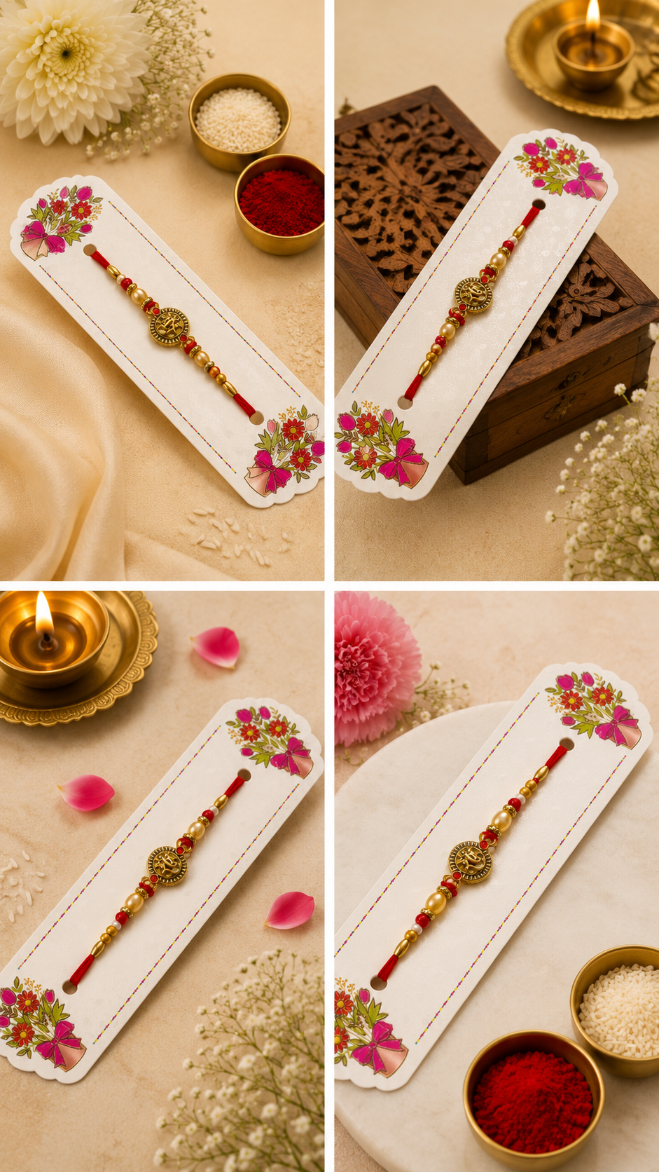 Royal Monogram Designer Rakhi K63