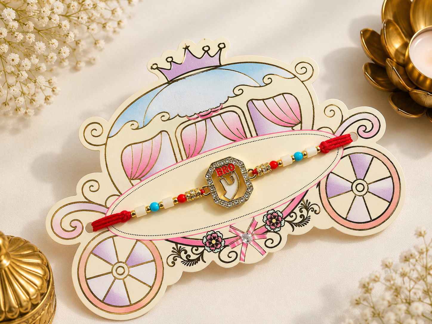 BRO Shield Designer Rakhi K12