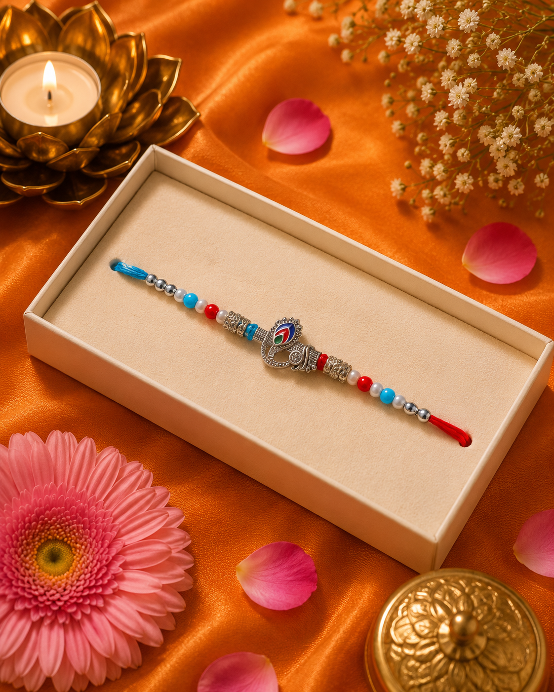 Royal Peacock Designer Rakhi K18