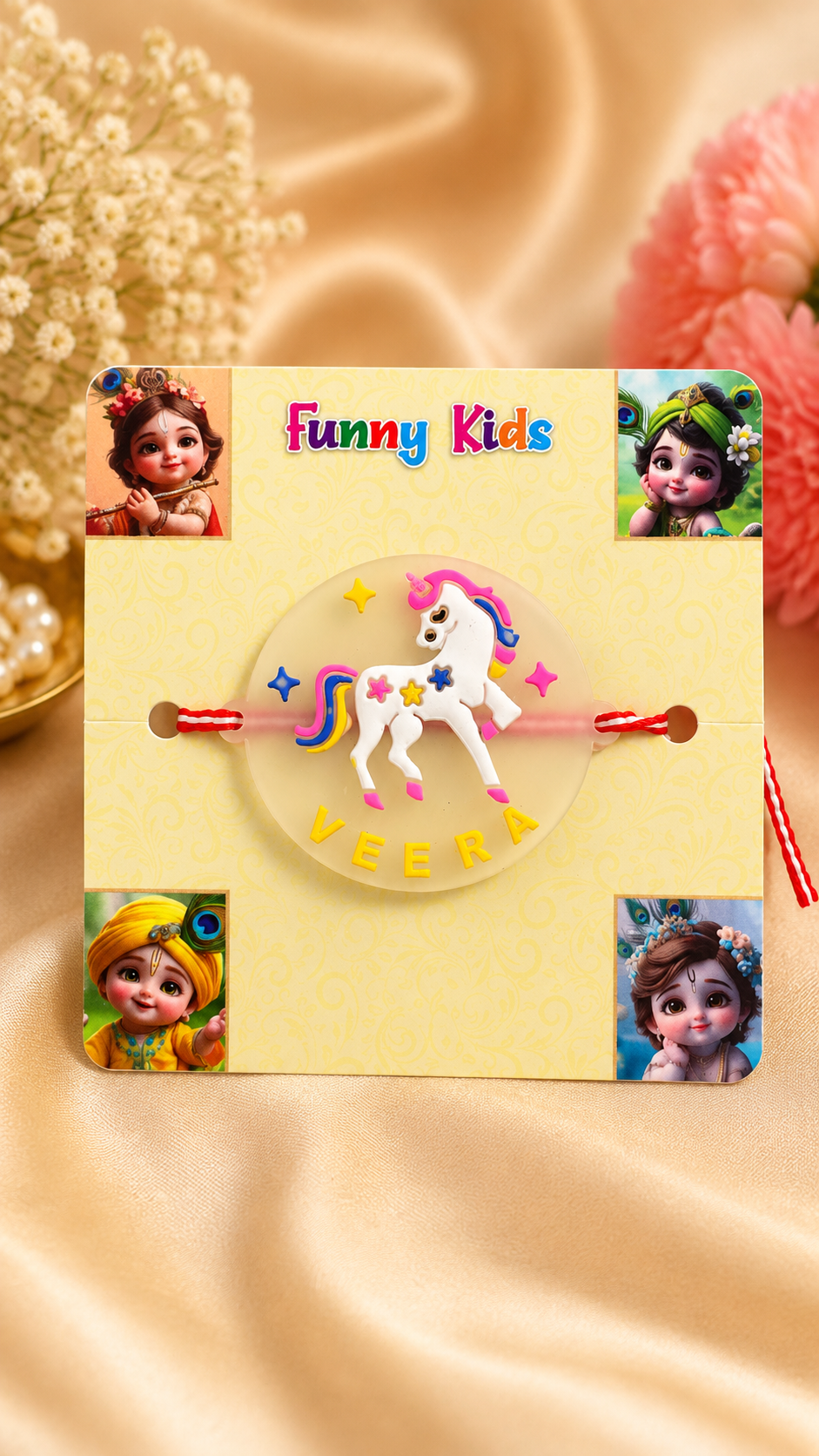Magical Unicorn Kids Rakhi K25