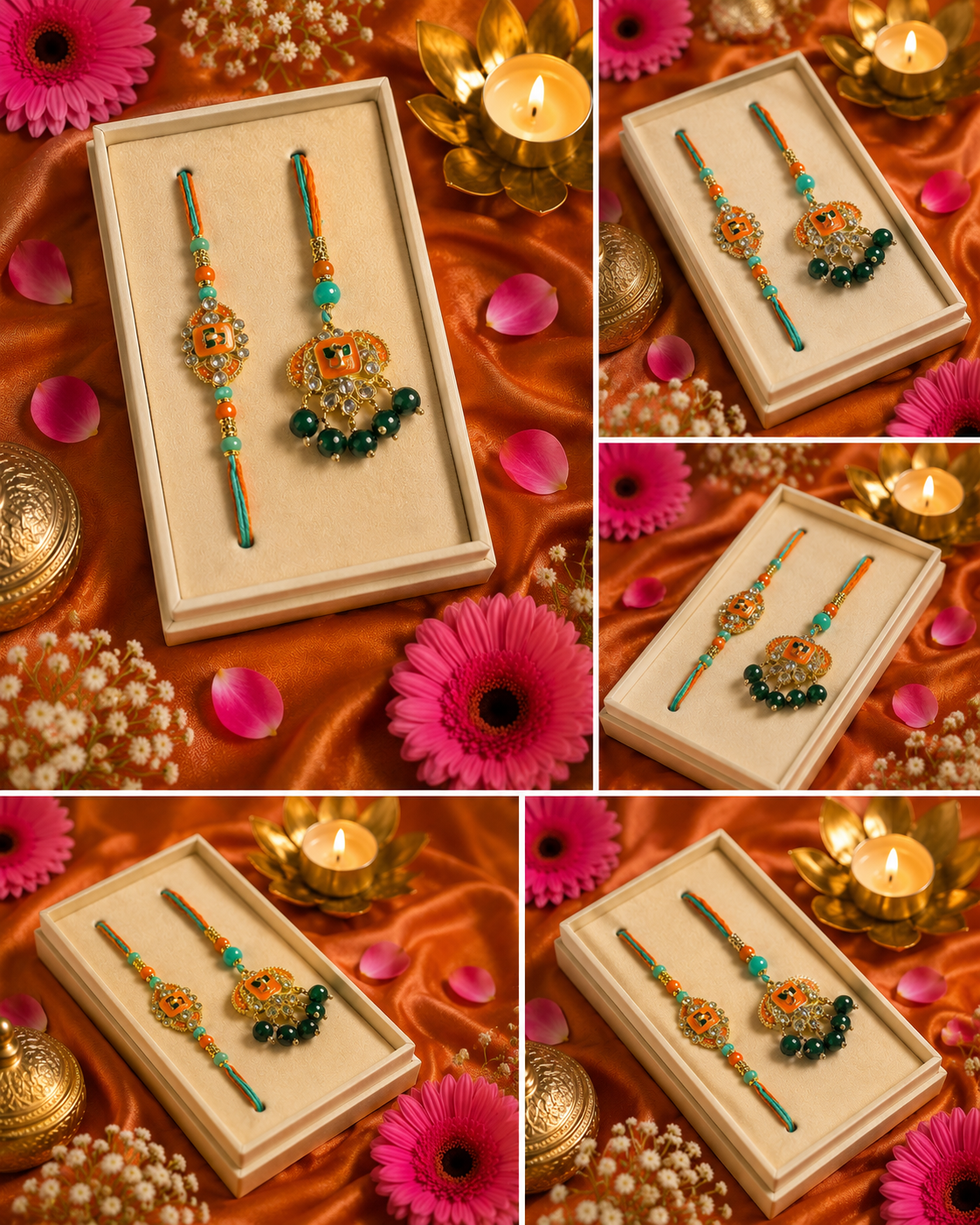 Royal Milan Bhaiya Bhabhi Rakhi K17